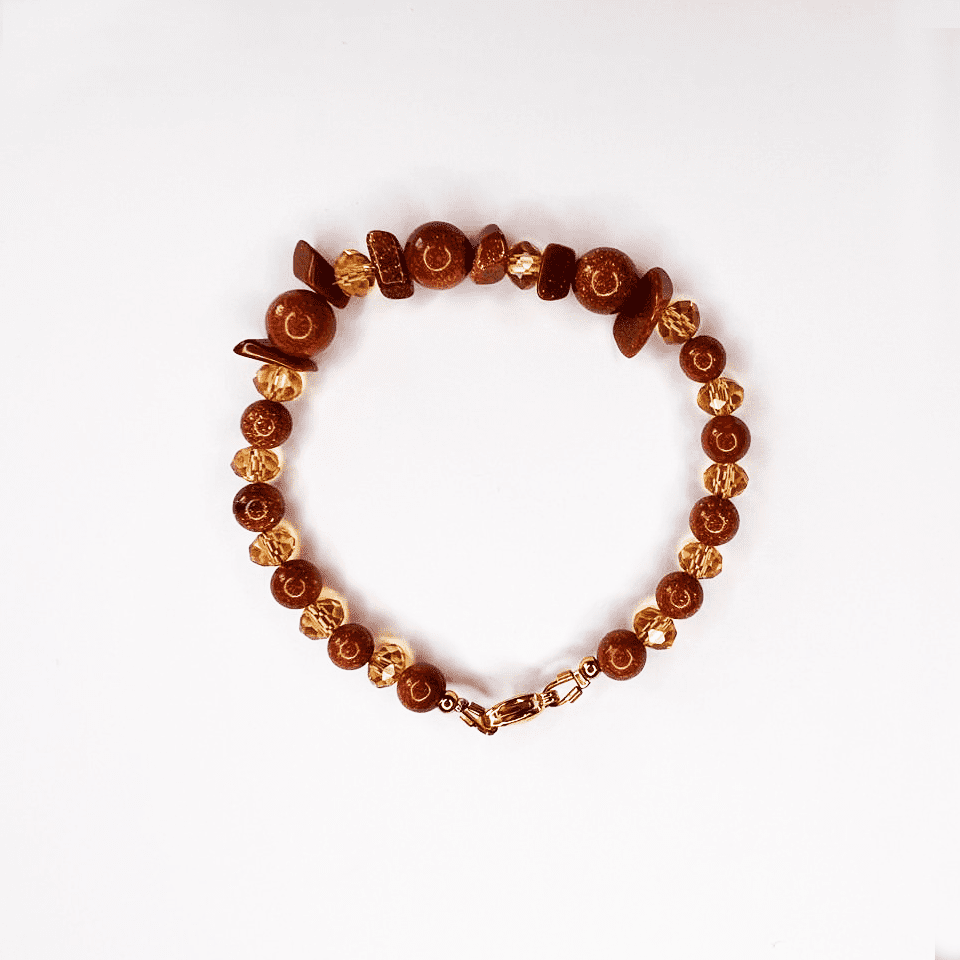 2 Pulsera de Lluvia de Oro