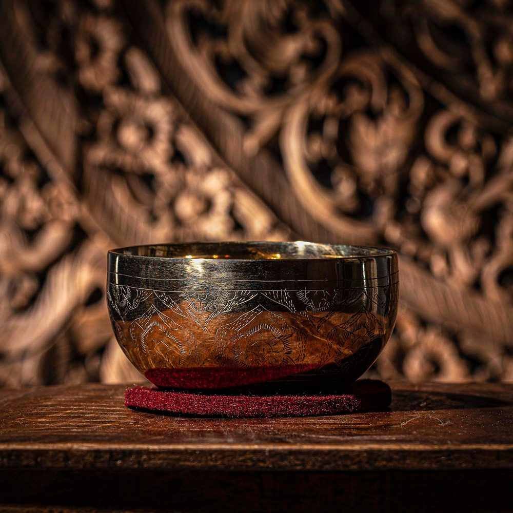 Cuenco Tibetano de la Serie Especial Grabada SB-SE-600
